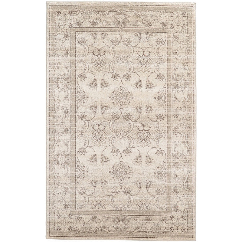 Mcenroe Oriental Indoor Rug, Rectangle 3'3" x 5'3"