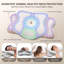 Oreiller ergonomique en mousse à mémoire de forme à 9 trous pour le soulagement de la douleur cervicale, oreiller papillon large pour les dormeurs latéraux et dorsaux, oreiller orthopédique respirant
