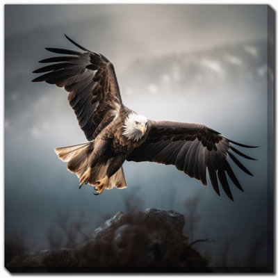 Wildlife Wonder Eagle Canvas Art