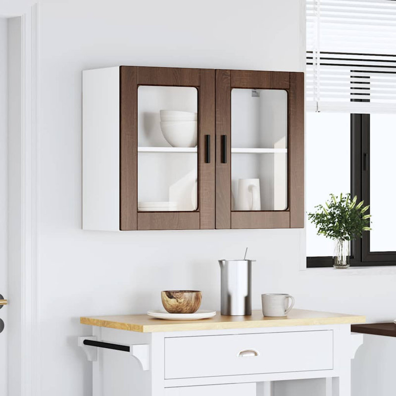 Armoire murale vidaXL, Chêne brun
