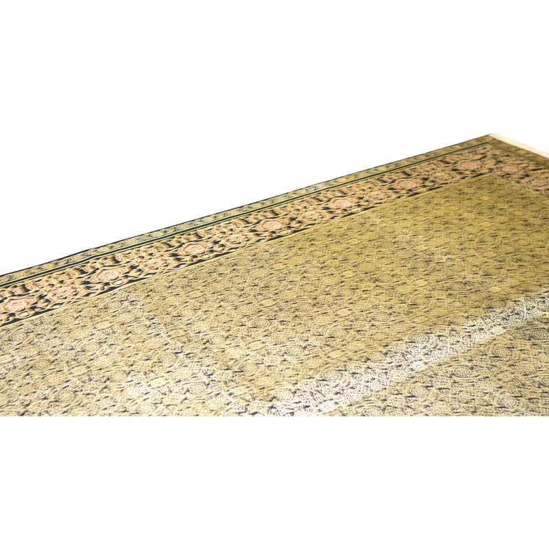 Hand Knotted Wool Oriental Area Rug in Black