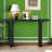 Elegant 60"W Narrow Console Table Hallway Foyer Table-1589758097