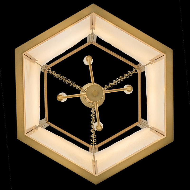 Veleta 4 - Light Steel Chandelier