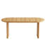 Table de salle à manger extensible de 55,12 po à 70,87 po avec rallonges amovibles, table de style Mid-Century moderne, convient aux salles à manger, aux cuisines et aux salons
