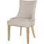 Chaise d'appoint rembourrée Abby