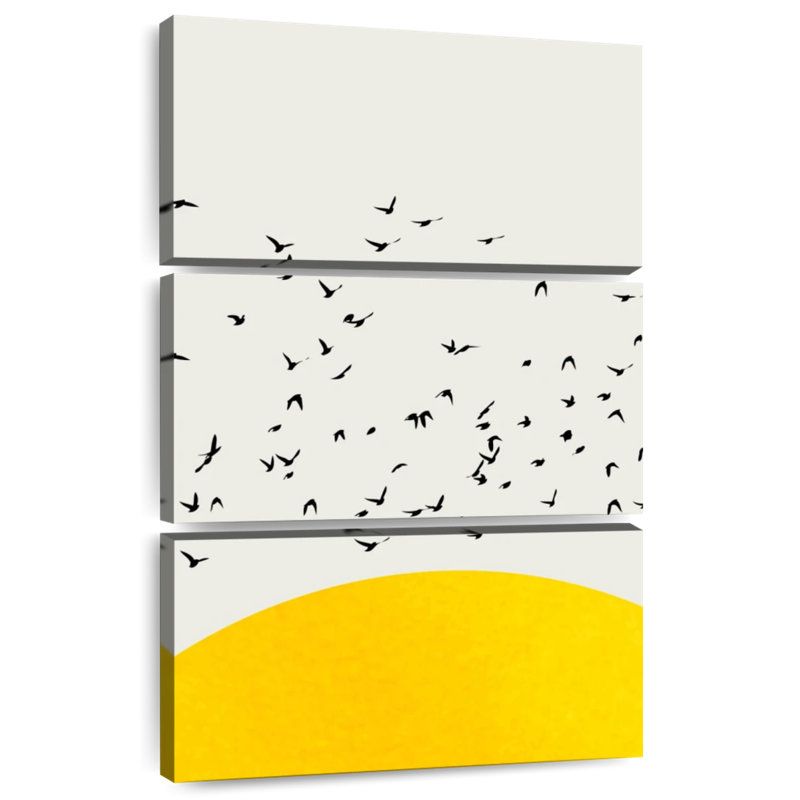 Oberle A Thousand Birds, 38" H x 24" W