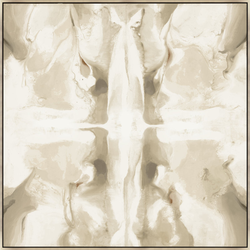 Decalcomanie III Print by Giselle Kelly, 25.5" H x 25.5" W, Glass Coat