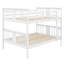 Lit double superposé au-dessus d'un lit double avec échelle pour meubles de chambre à coucher, chambre d'amis-105708057