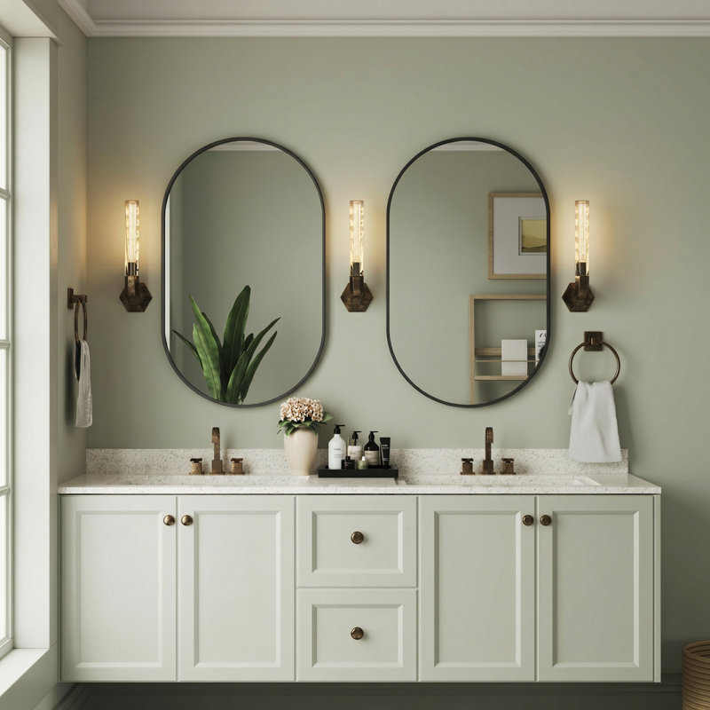 Miroir de salle de bain Lunara, 24 x 36