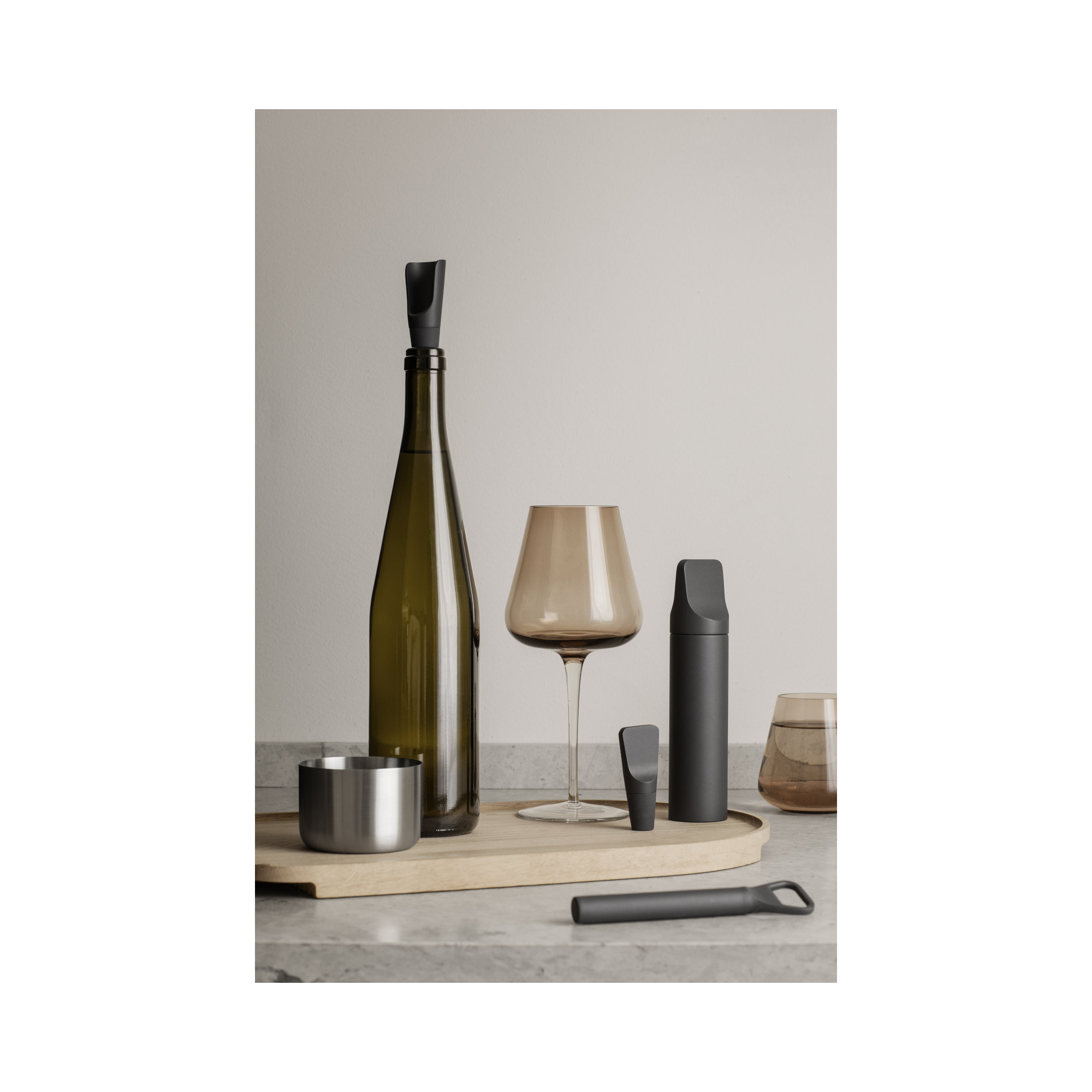 ZEN Oak Cutting Board, 15.6"L x 9.8"W x 0.8"D