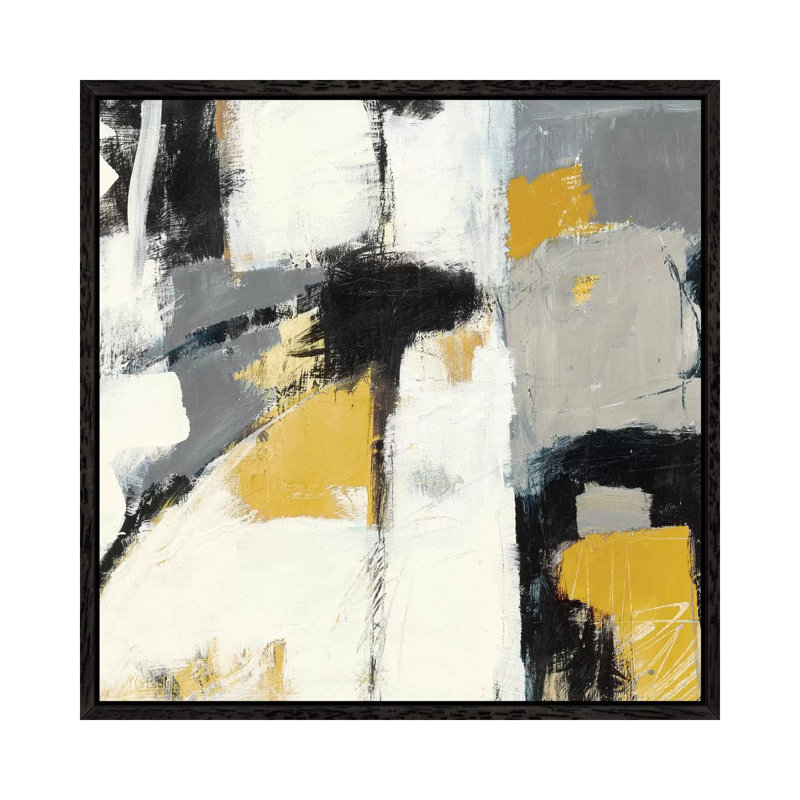 Catalina I - Wrapped Canvas Print, 66.04 cm H x 66.04 cm W, Black Floater Framed