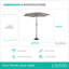 Telfair 270cm Market Parasol-298237215
