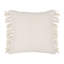 Volta Fringe Linen Blend Throw Pillow