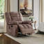 Fauteuil de massage inclinable manuel avec fonction chauffante de 35,8 po de large Lyquinn-396817421