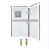 Blanc Carrara/gris foncé est en rupture de stock