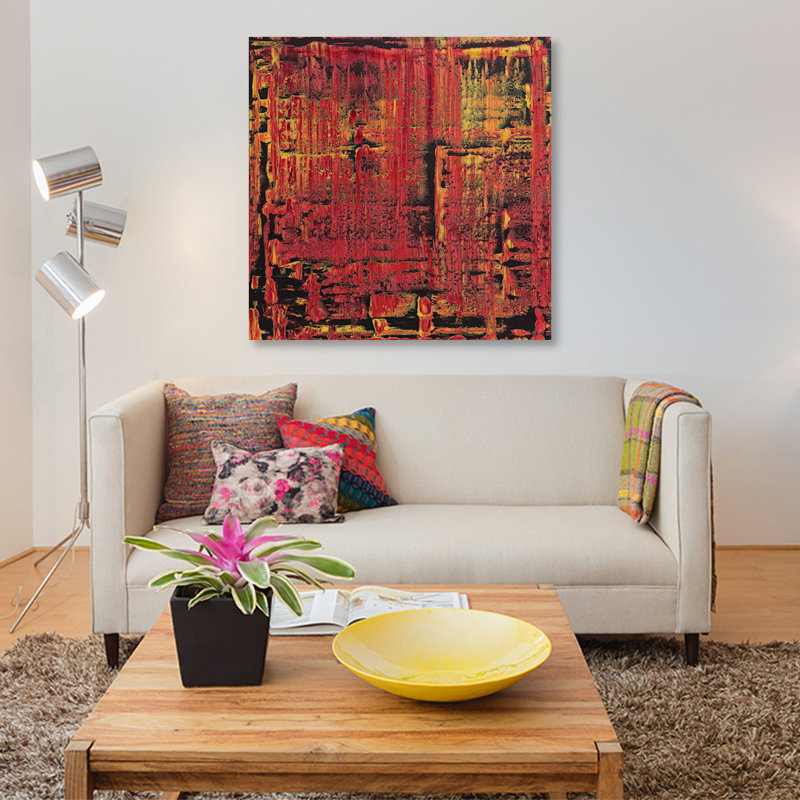 « selma », reproduction sur toile, H 48 po x l 48 po x P 1,5 po, Toile tendue, Pas de tapis