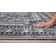 Kellen Machine Woven Grey Indoor Rug