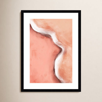 Galya "Peachy Wave" Print by Treechild