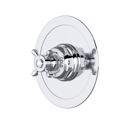 Edwardian™ Era 3/4" Round Thermostatic Trim without Volume Control
