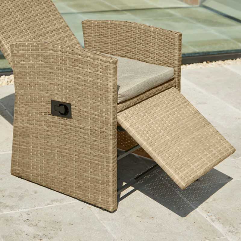 Aoife Wicker Outdoor Lounge Chair