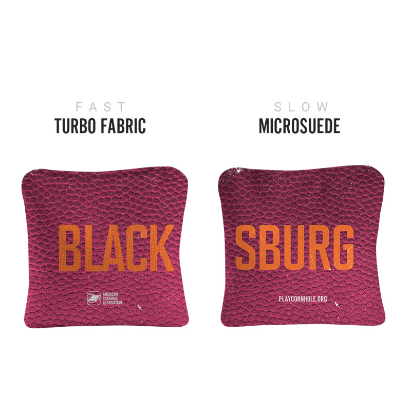 Sacs de cornhole Blacksburg Collégiale Gameday Synergy Pro, Orange