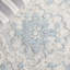 Tapis gris / bleu en laine / coton touffeté à la main Marquee 505-108597486