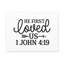 1 Jean 4: 19, il nous a aimés verset de la Bible