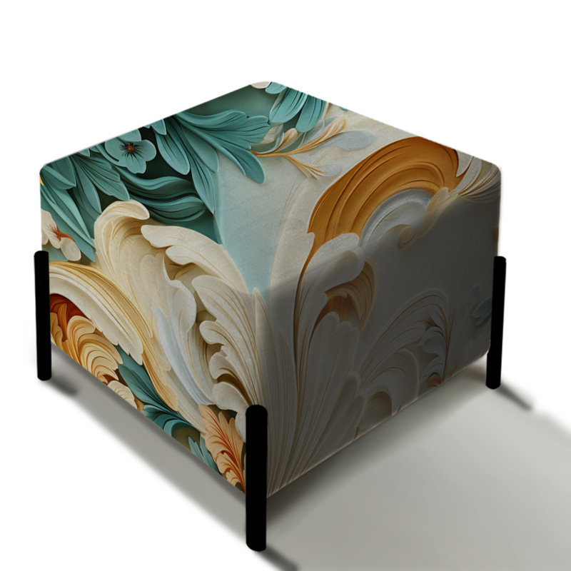 Repose-pieds Rustic Paisley