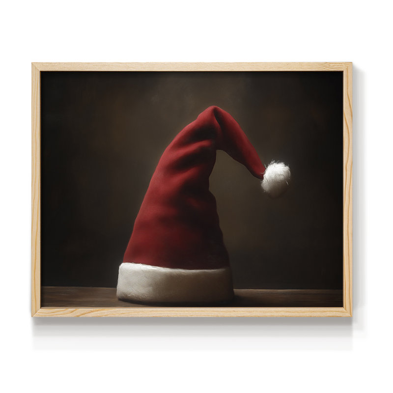 Art de Noël - CMxxxi - reproduction encadrée - réversible, H 11 po x l 14 po