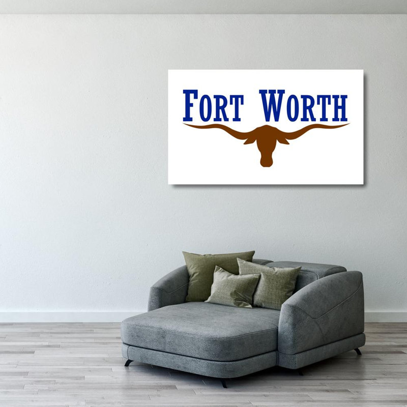Fort Worth, Texas, H 24 po x l 40 po