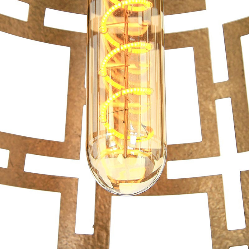 Fifth 1 - Light Single Cone Pendant, Bronzed Brass