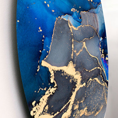 Glam Abstract Wall Decor on Metal