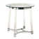 Hamil Glass Top End Table