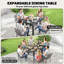 Rectangular Metal Outdoor Dining Table-703992076-703992078