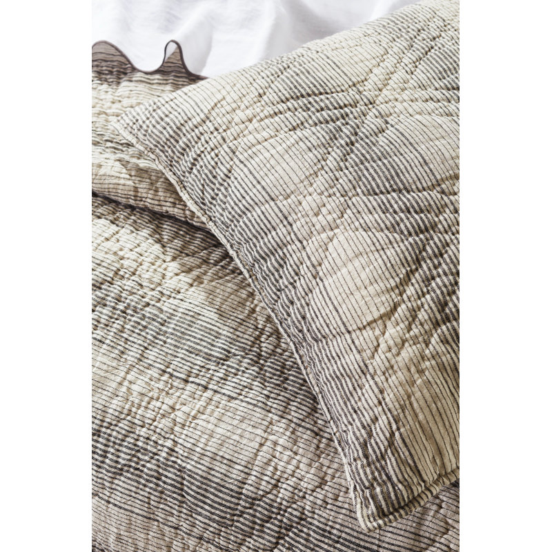 HUGGIN Linen Quilt, Queen Quilt