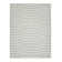 Striped Area Rug in Silver
