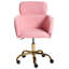 Beliani ALENA Boucle Office Chair