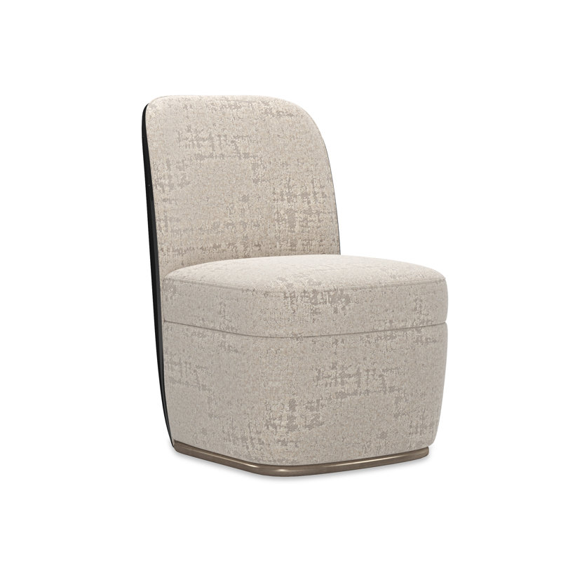 Cabochon Upholstered Accent Chair