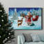 Toile tendue avec châssis North Pole Premium - prête à être accrochée-470149221