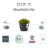 Ecopots Stockholm Indoor/Outdoor Modern Recycled Plastic Flower Pot Planter-176804549-176804554