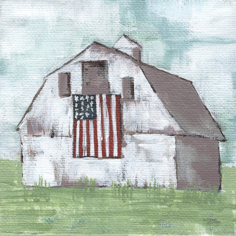 Land of the Free 2885060, H 12 po x l 12 po, Non, Toile tendue