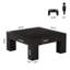 Table basse carrée pour le salon, table basse 39,4 pouces-72063242