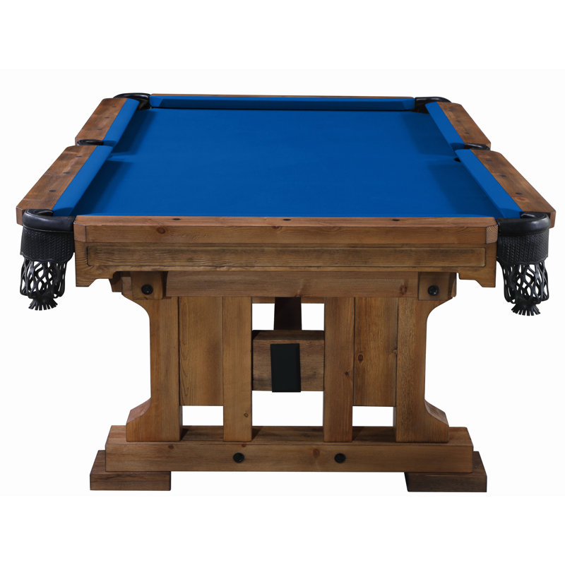 Colorado Slate Pool Table with Professional Installation Included, 7', Euro Blue, Yes