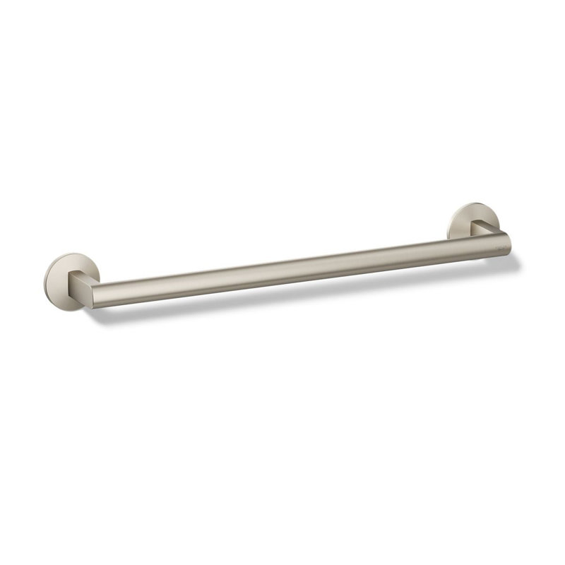 Porte-serviettes Composants, Nickel brossé éclatant, L 18 po