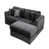 Lin gris antique antique est en rupture de stock
