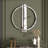 Hughbanks Glass Wall Clock