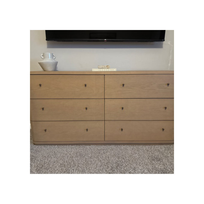 Lucie 6-Drawer Dresser