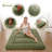 Streicher Japanese Floor Mattress, Futon Mattress with Washable Cover Japanese Futon Suitable for Camping, Guest-1296051211-1297093208
