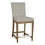 Juliet Upholstered Bar Stool with Solid Wood Frame-44561274-44561307