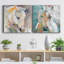 Beautiful Contemplation - ensemble de 2 reproductions sur toiles tendues-387577306